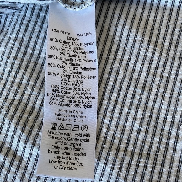 Maeve by Anthropologie Women's White/Stripe Lace Neck Sleeveless Top Size Medium - Picture 7 of 11